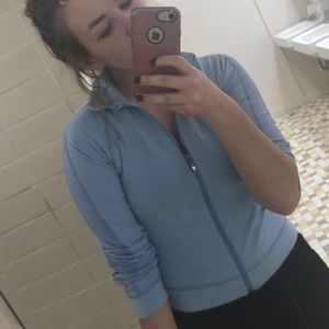 Lululemon blue zip up